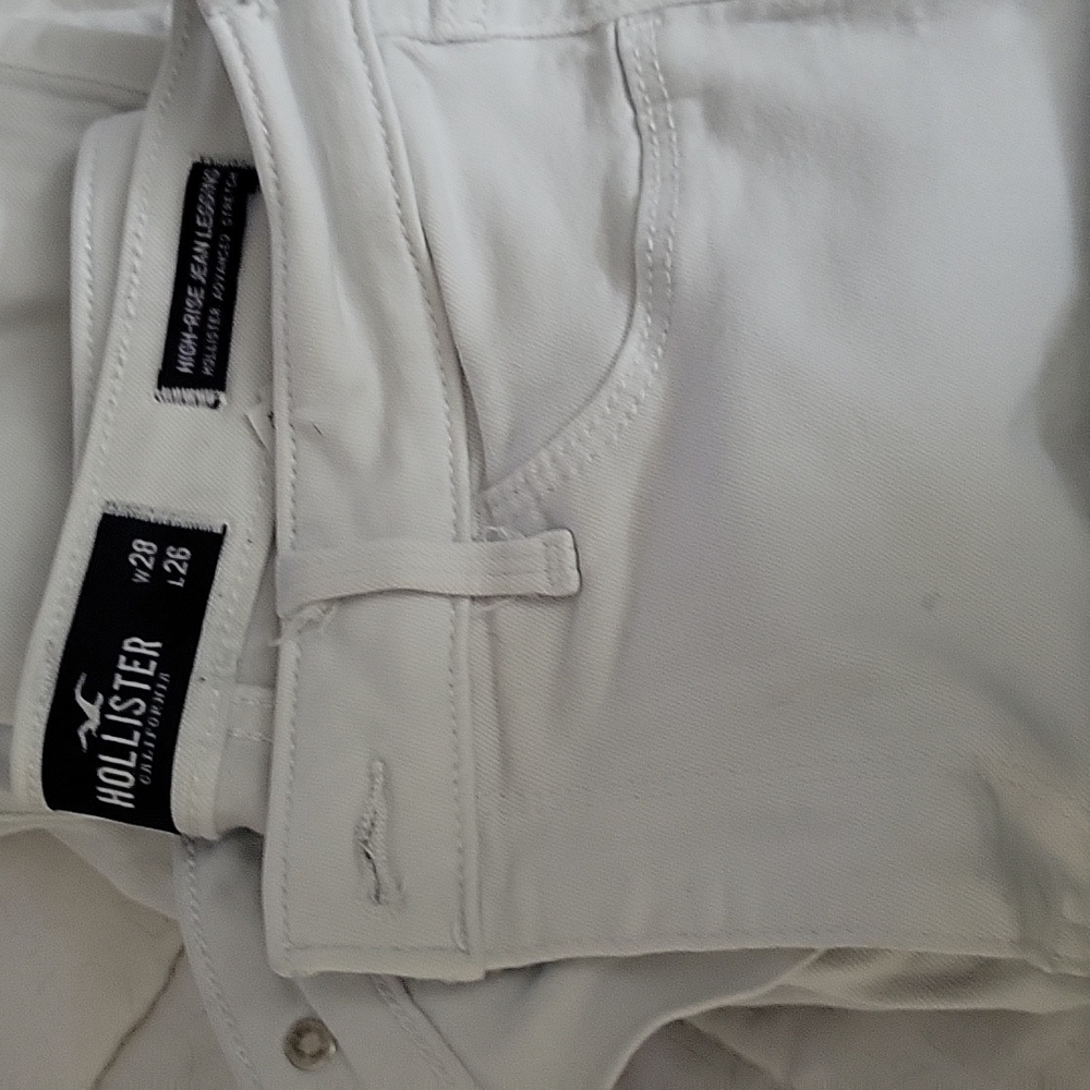 White Hollister Jeans